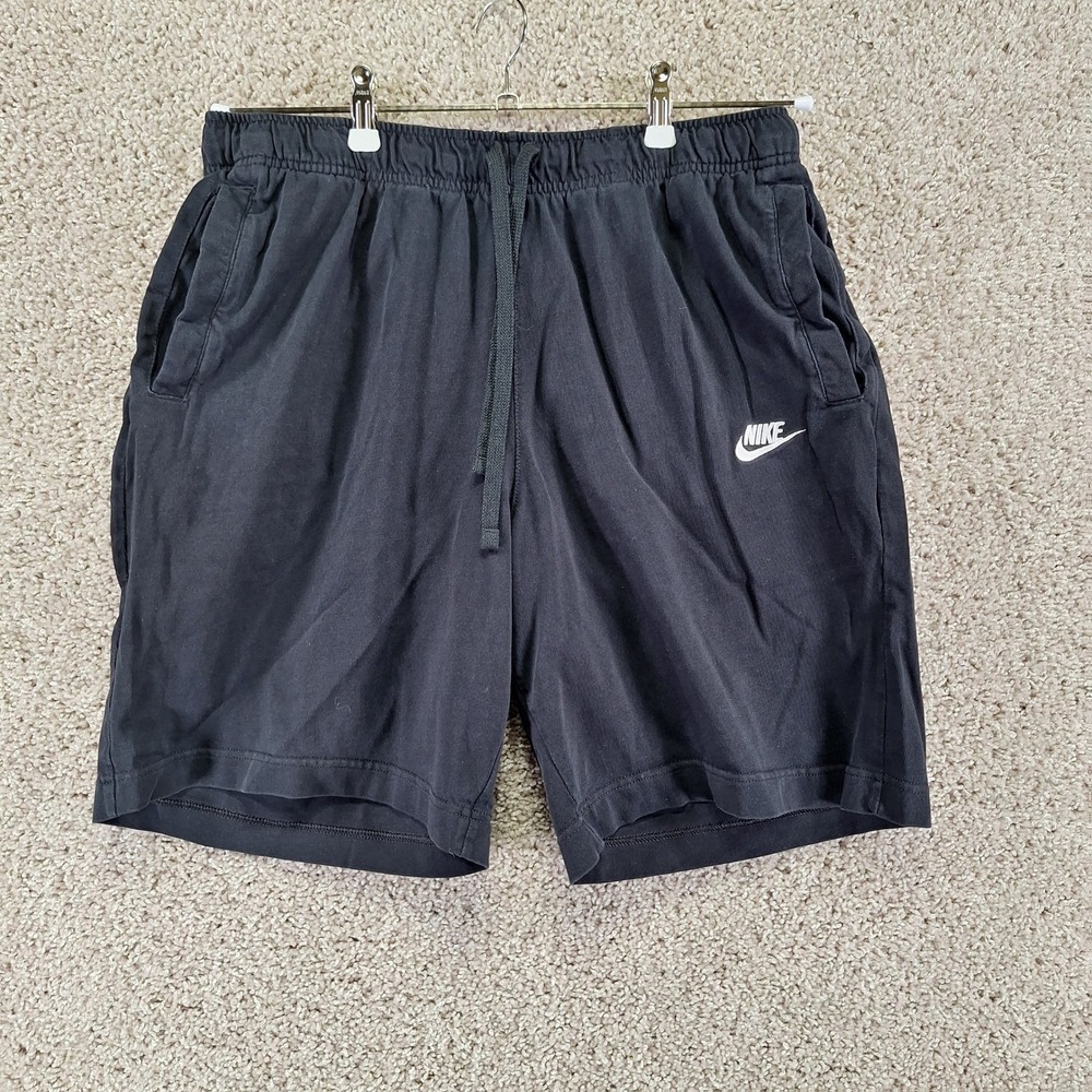 Nike Shorts Mens XL (Fits W32) Black Sportswear Athletic Sport Casual